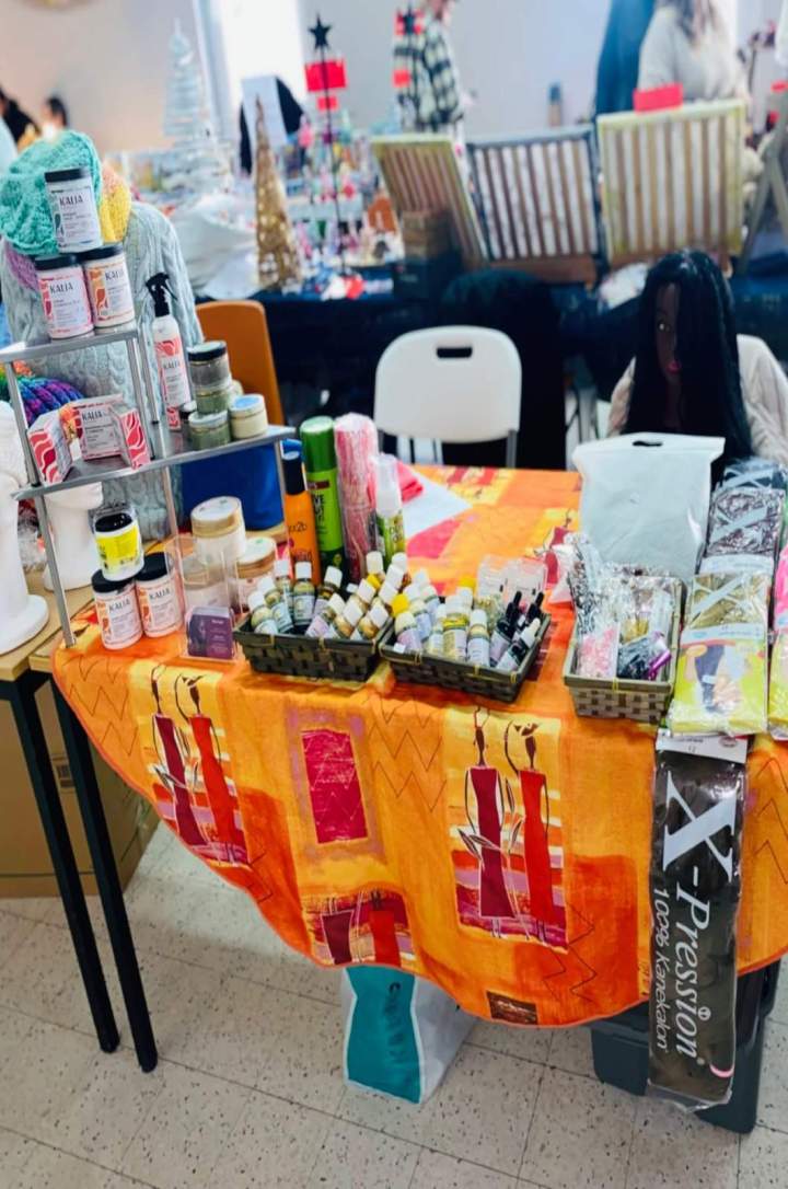 Vente de produits pour cheveux afro : marque Kalia Nature